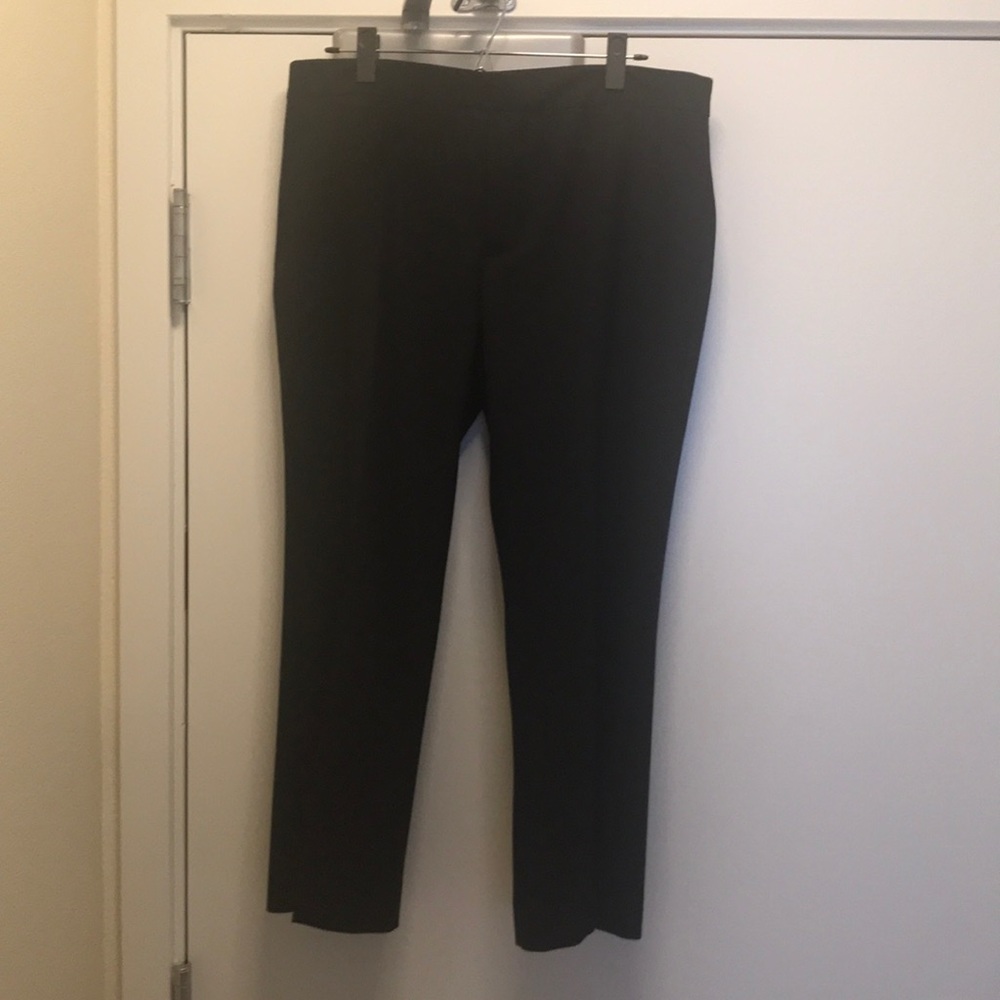 Zara Woman Collection Black Chino Trouser Size 12